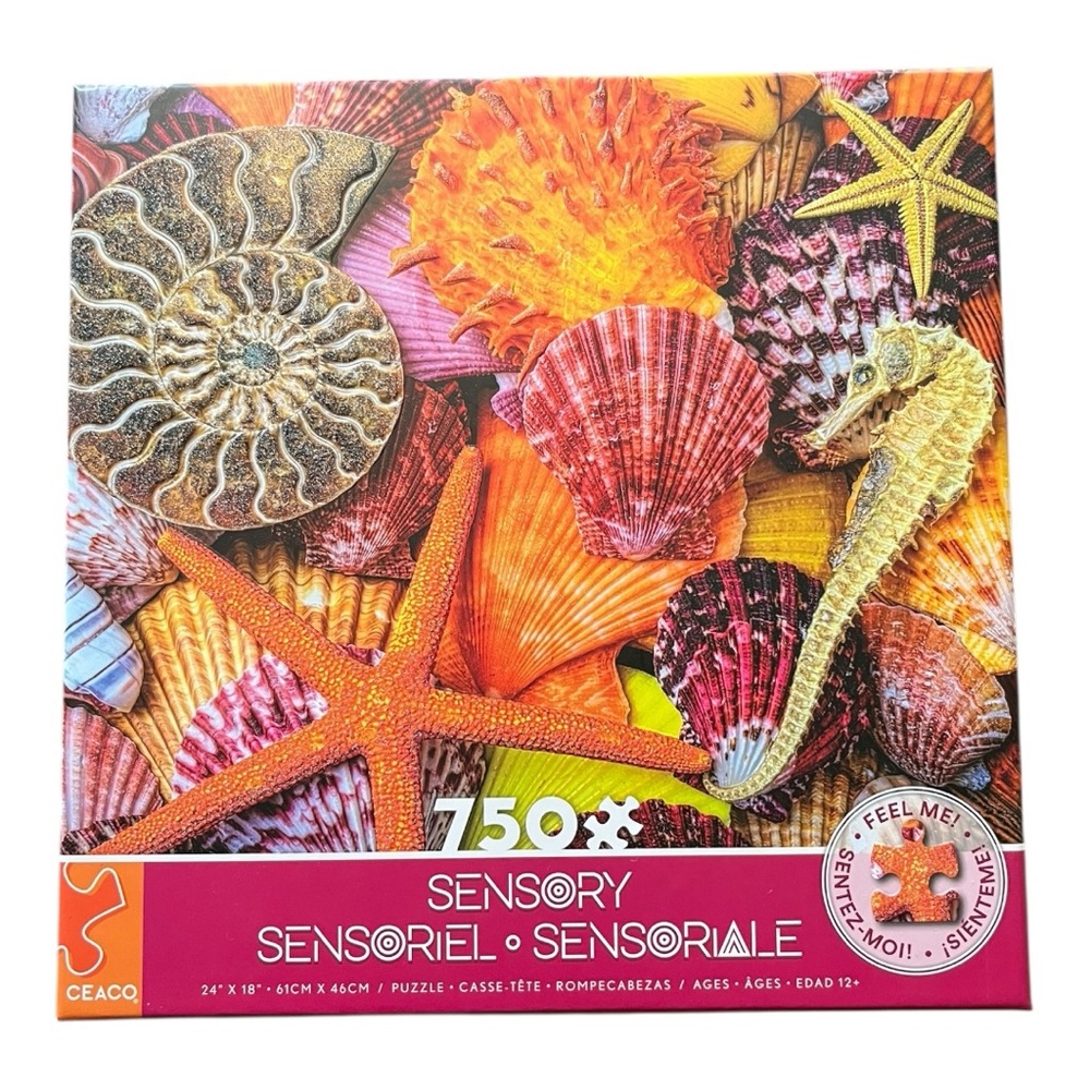 750 piece Ceaco brand Sensory jigsaw puzzle